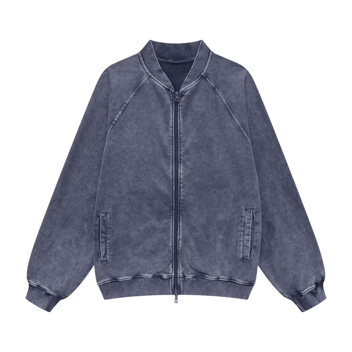 Vintage Blue (Bomber Zip-Up)